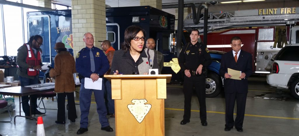 Flint City Leaders, County & State Officials Announce Relief Effort Expansion