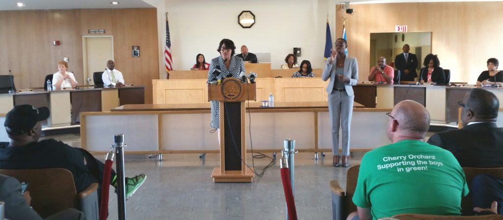 Flint Mayor Karen Weaver Gives Her First State of the City Address