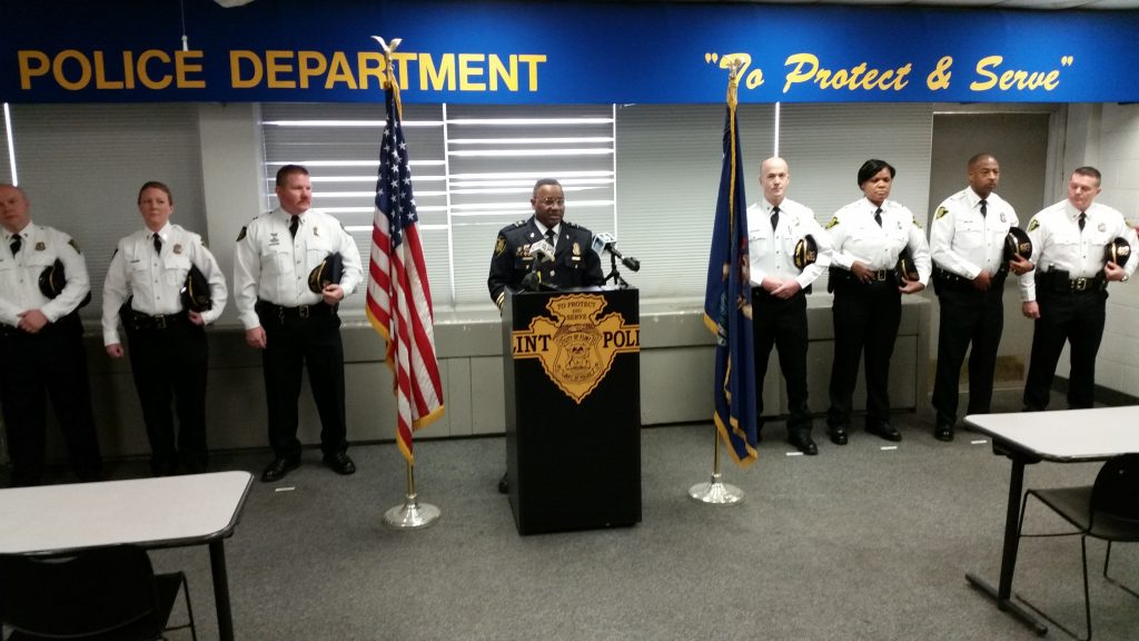 Police Chief Reports Crime Down in Flint