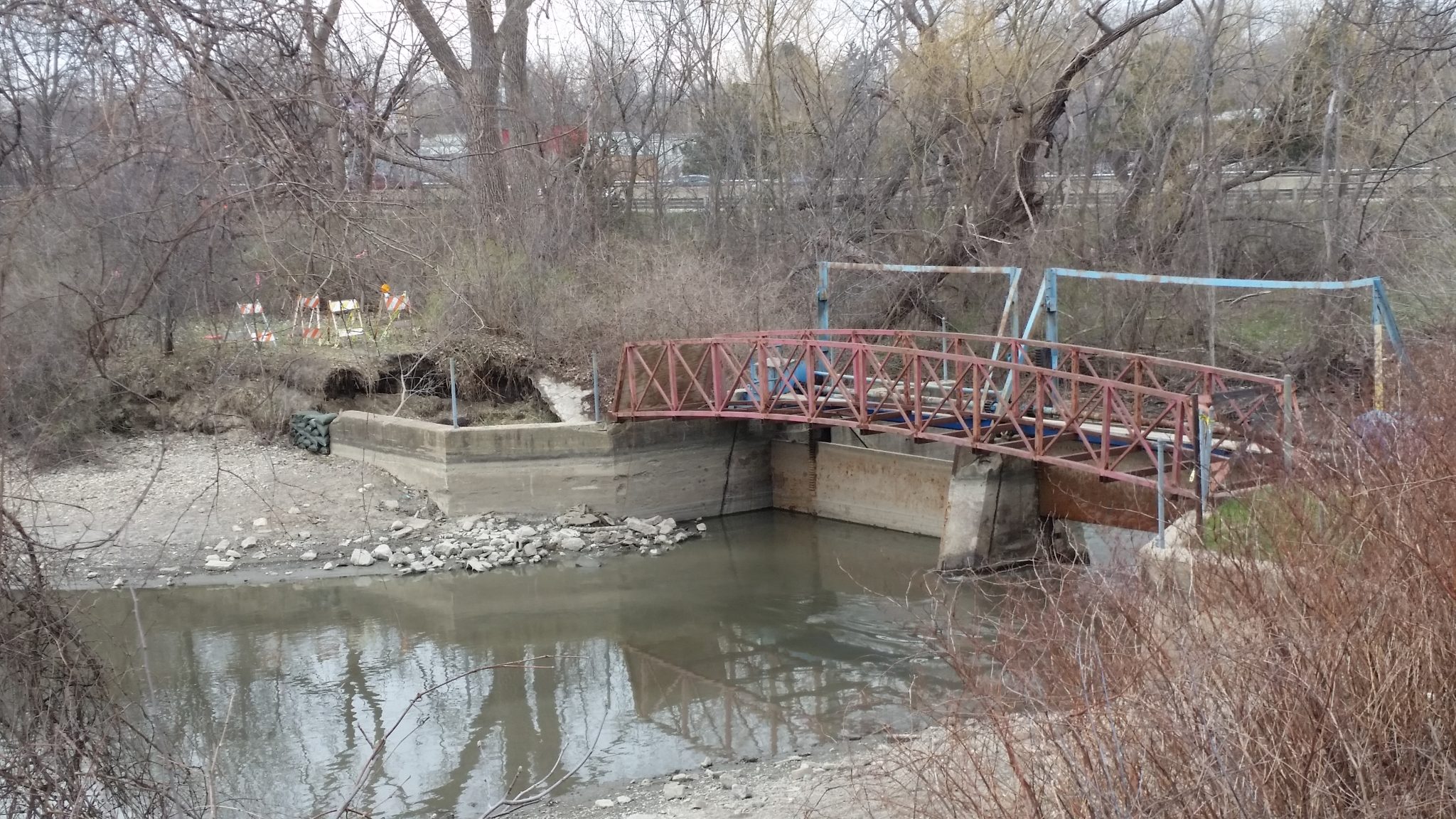 City Begins Repair Work on Thread Lake Dam City of Flint