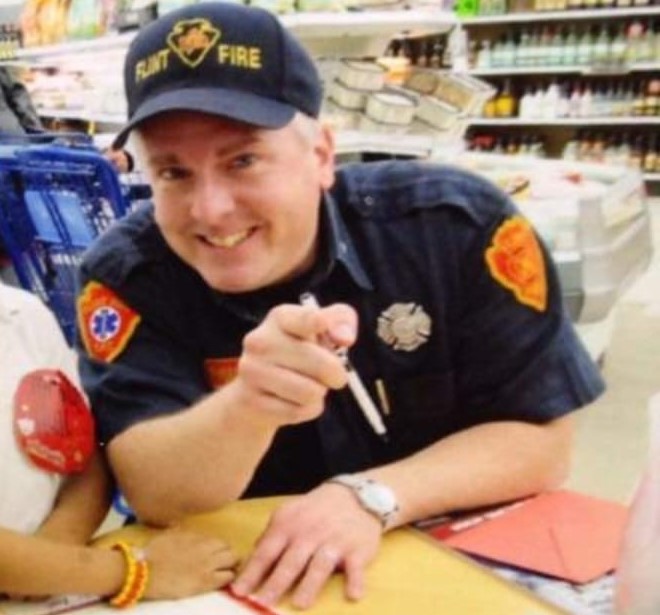 Flag at half-staff in honor of Flint firefighter Ricky Hill Jr.