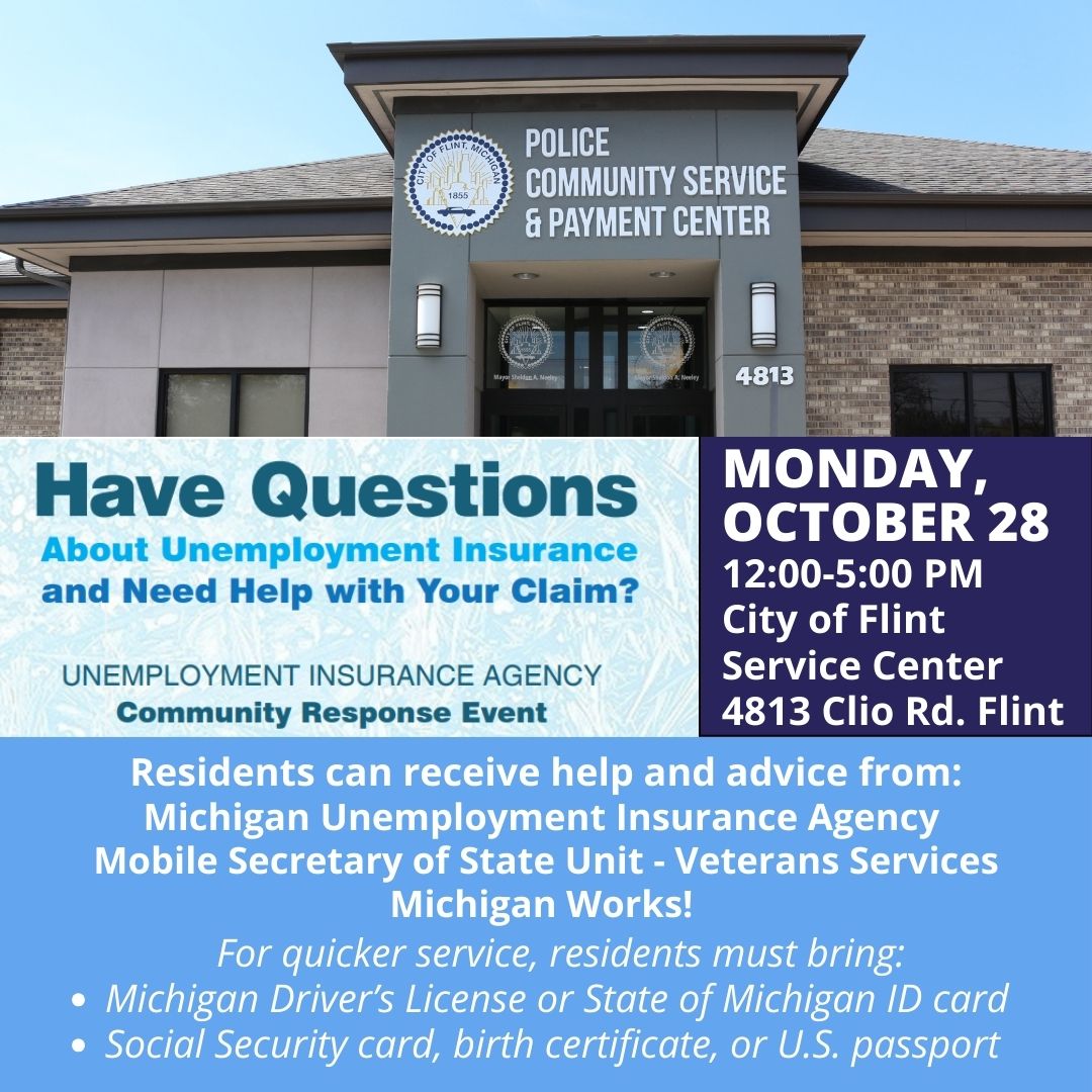 City of Flint and Unemployment Insurance Agency host event to help 