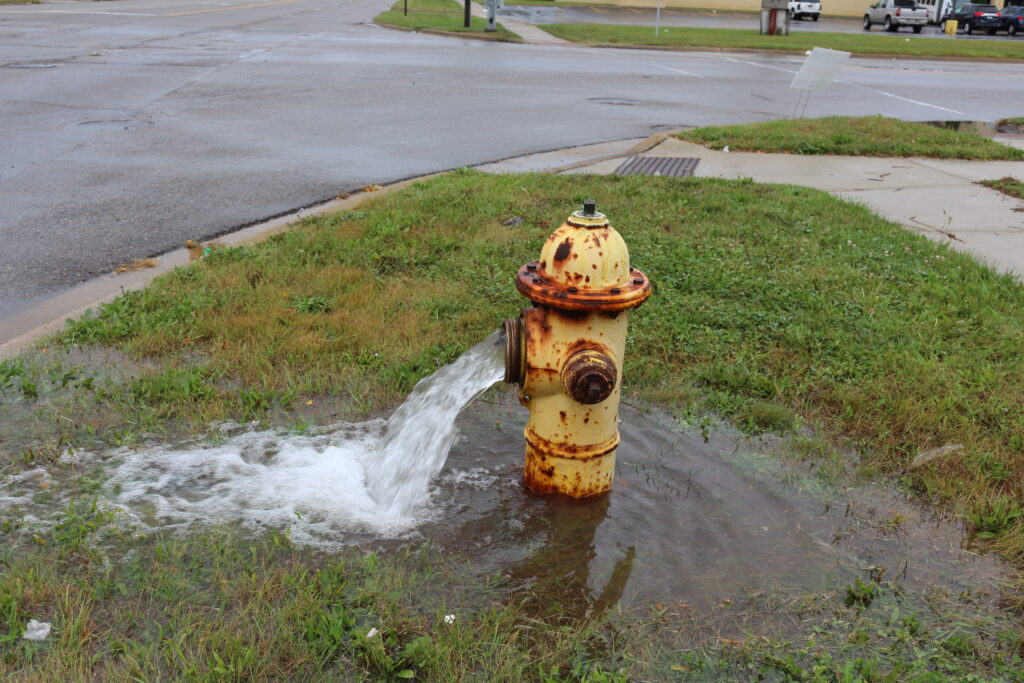 Fall Fire Hydrant Flushing and Water System Winterization Begins