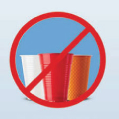 Plastic cups