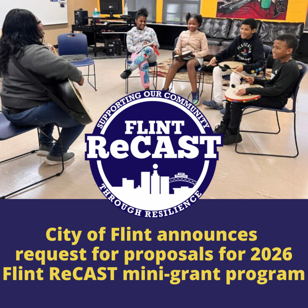 Flint ReCAST Mini-Grant Program now accepting proposals for 2026