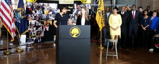 Mayor Karen Weaver Launches Flint WaterWorks with Chelsea Clinton