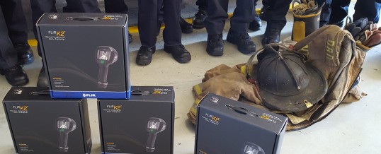 Fire Officials Show Off Department’s New Thermal Imaging Cameras
