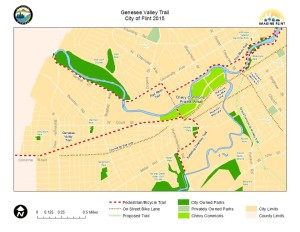 Genesee Valley Trail Map