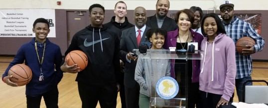 Mayor, City, and Community Leaders Announce New City-wide Basketball League for Area Youth