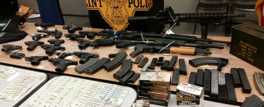 Flint Police Take Large Amount of Illegal Drugs, Guns and Cash Off Streets in February
