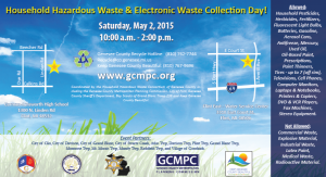Household Hazardous Waste and Electronics Collection Day 2015