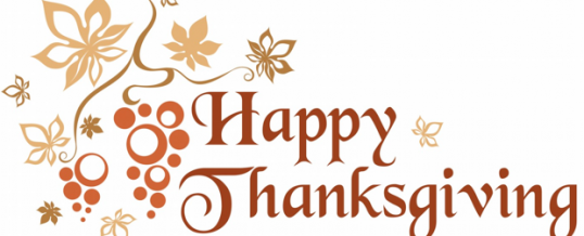 City Hall Closed for Thanksgiving Holiday