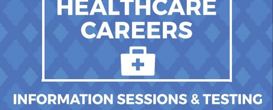 Free Training Sessions for Careers in Health Care