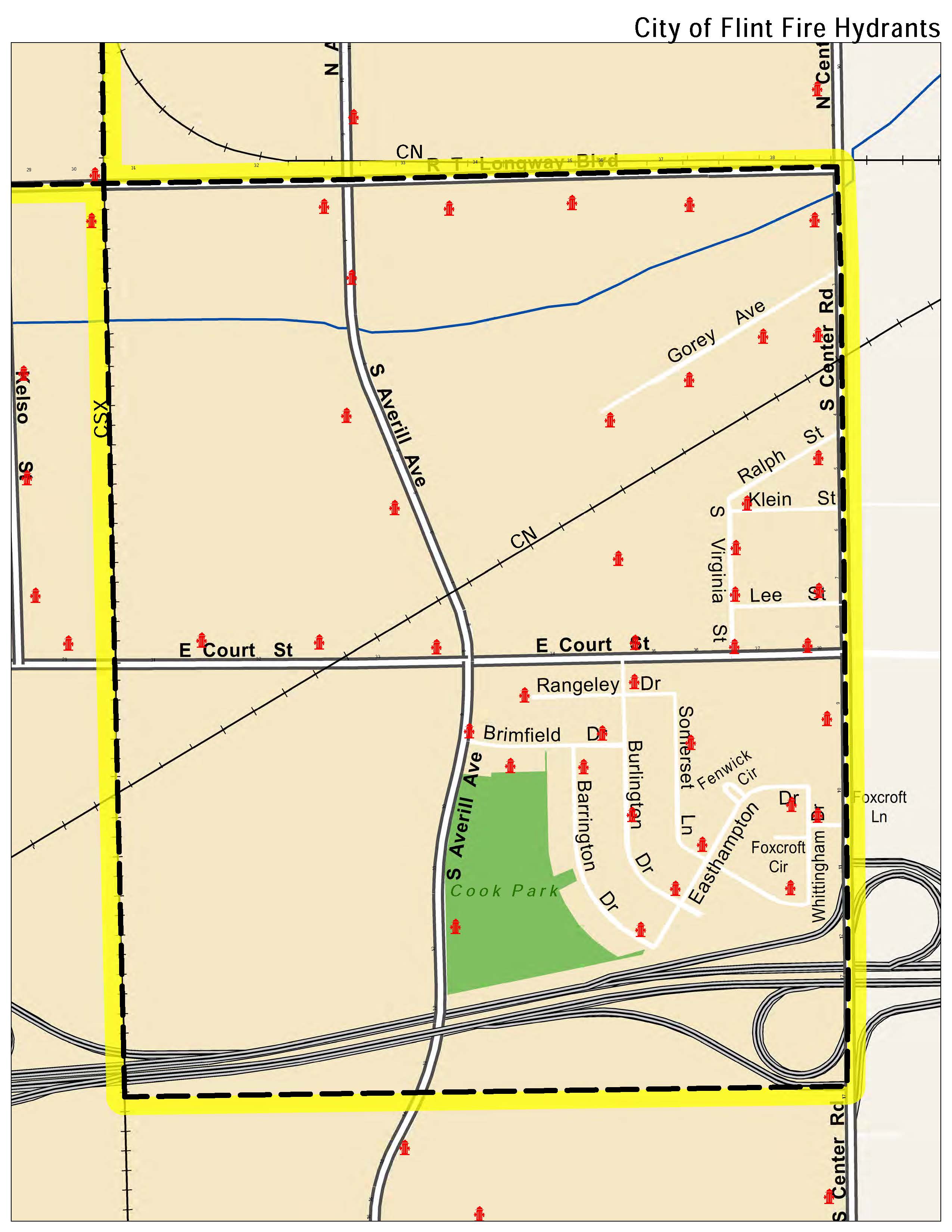 Fire Department Hydrant Map
