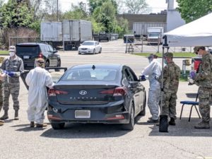 More than 500 tested for COVID-19 through special partnership with Michigan National Guard