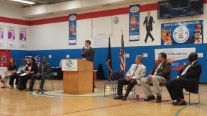 Flint Mayor Dayne Walling Joined by County Commissioners Jamie Curtis and Bryant Nolden to Highlight National Service