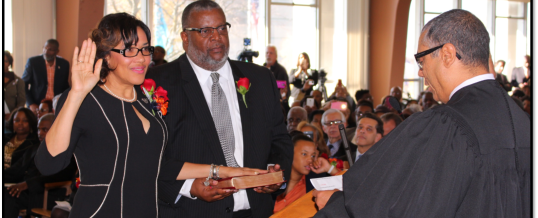 Oath of Office Ceremony for Flint’s Mayor Held Monday, November 09, 2015 at 12:00pm