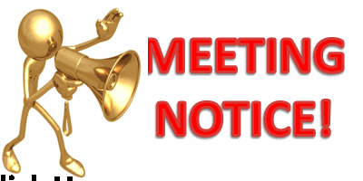 PUBLIC MEETING ON WATER BILL CREDITS
