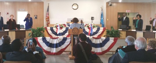New City Council Sworn in Monday, November 13, 2017