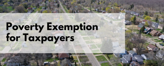 Flint residents can apply to receive a reduction on their property tax bills