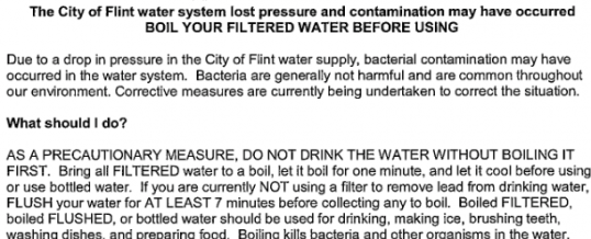Update on Water Main Break/Boil Water Advisory
