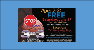 3rd Annual Stop the Silence 3 on 3 Basketball Tournament Returns