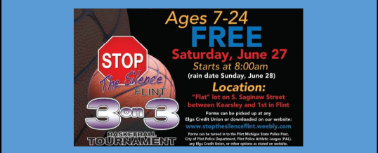 3rd Annual Stop the Silence 3 on 3 Basketball Tournament Returns
