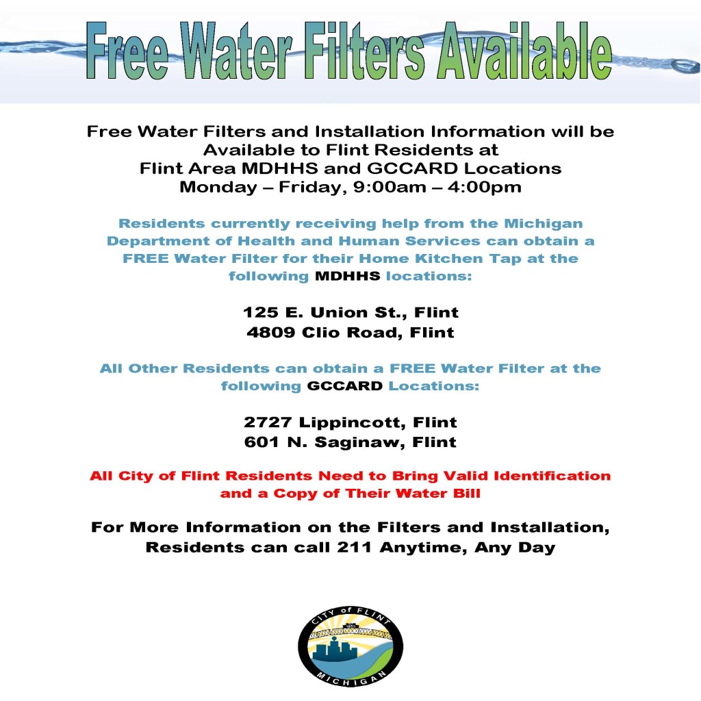 Water Filter Flyer