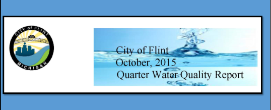 Department of Public Works Publishes and Distributes October Water Quality Report