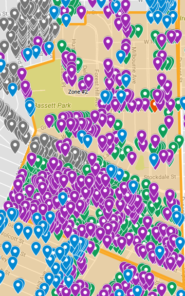 Zone 2 Map of Zone 2