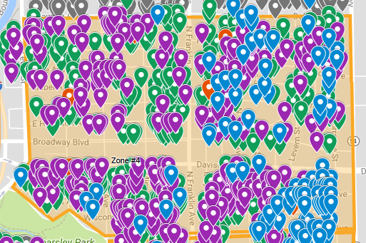Zone 4 Map of Zone 4