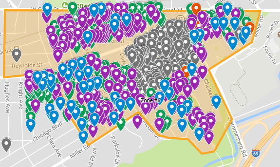 Zone 6 Map of Zone 6