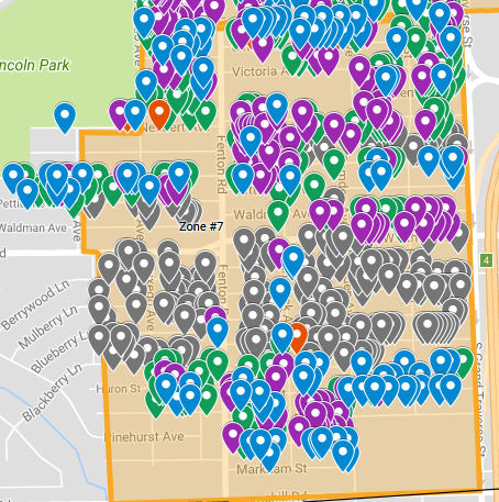 Zone 7 Map of Zone 7