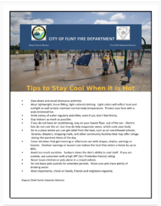 Tips to Stay Cool When it is Hot