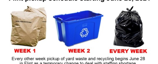 Waste provider in Flint adjusts schedule to better provide yard waste pickup