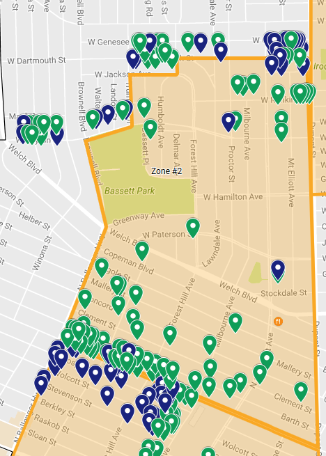 Zone 2 Map of Zone 2
