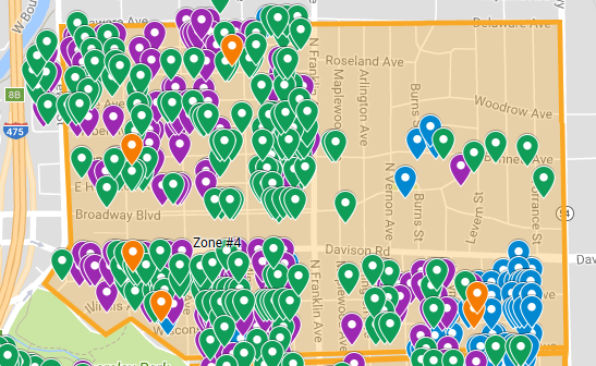 Zone 4 Map of Zone 4