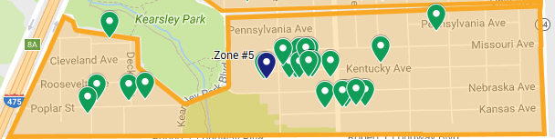 Zone 5 Map of Zone 5