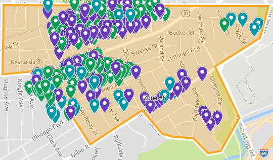 Zone 6 Map of Zone 6