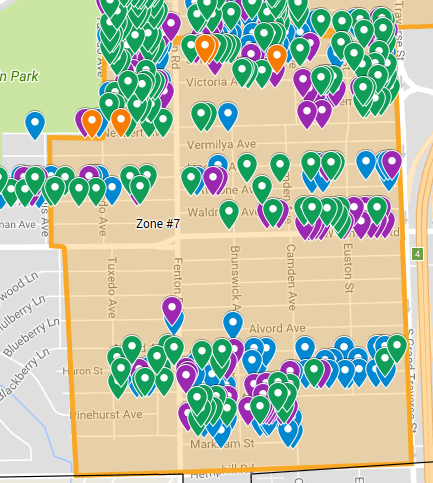 Zone 7 Map of Zone 7